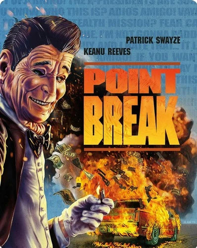 Point Break (1991) 4K UHD Blu-ray  NEW