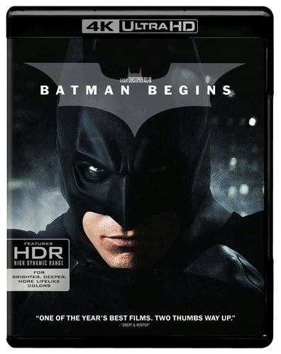 Batman Begins 4K UHD Blu-ray Christian Bale NEW