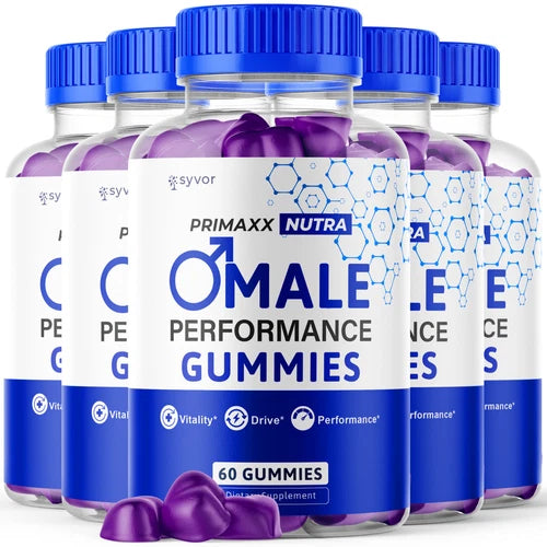 (5 Pack) Primaxx Nutra Male Gumy Advanced Formula Vitamin Supplement 300 Gummies