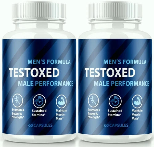 (2 Pack) Testoxed Male Health Pills to Boost Stamina and Muscle Growth