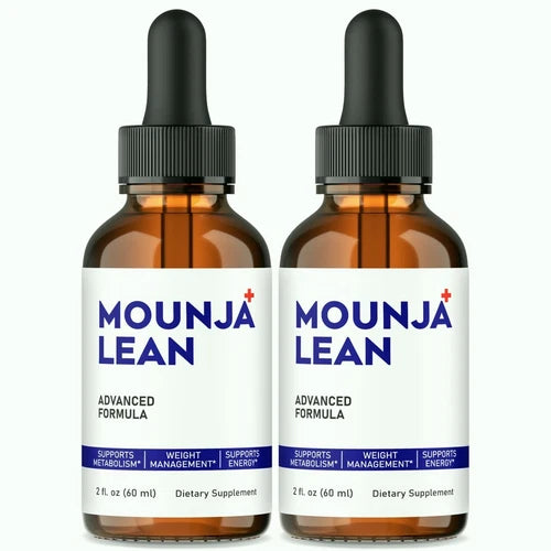(2 Pack) Mounja Lean Weight Loss Drops, MounjaLean Fat Burning Formula