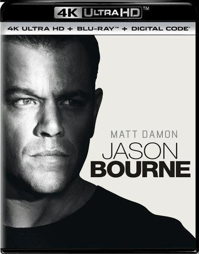 Jason Bourne 4K UHD Blu-ray Matt Damon NEW