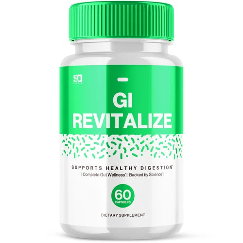 GI Revitalize Capsules, GI Revitalize Digestion Support Supplement (60 Capsules)