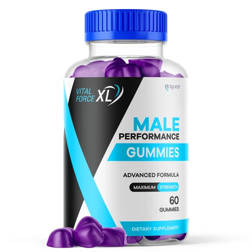 Vital Force XL Gummies For Men, Advanced Performance Supplement 60 Gummies