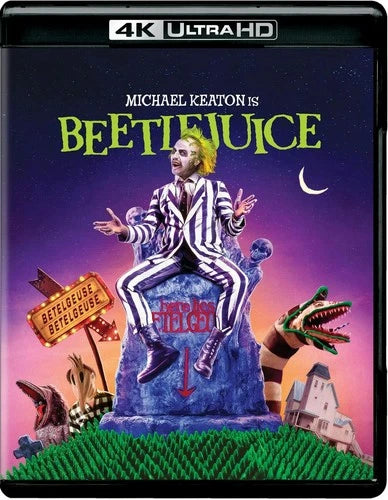 Beetlejuice 4K UHD Blu-ray Michael Keaton NEW