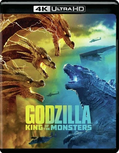 Godzilla - King of the Monsters 4K UHD Blu-ray Vera Farmiga NEW