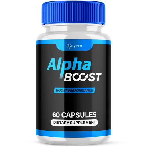 Alpha Boost Advanced Supplement for Men with Natural Ingredients 60 Capsules