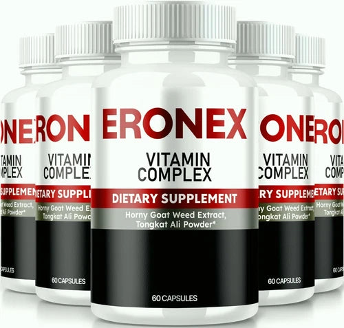 (5 Pack) Eronex Male Health Support Pills to Boost Performance and Virility