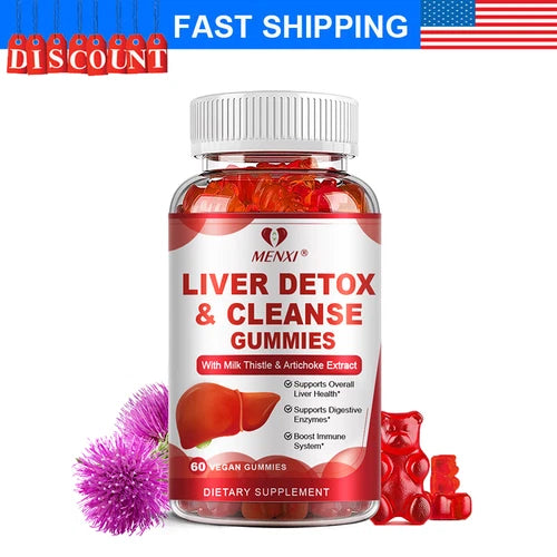 Liver Support, Cleanse Detox & Repair artichoke Herbs Including Milk Thistle