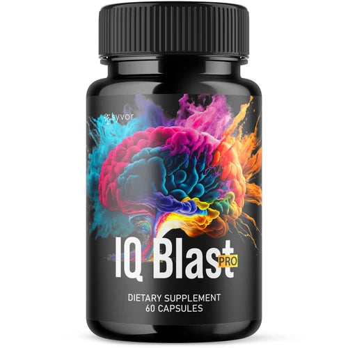 IQ Blast Pro Brain Supplement - Enhance Cognitive Function and Clarity (1 Pack)