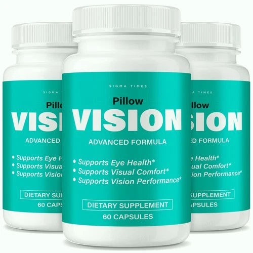 (3 Pack) Pillow Vision Capsules – PillowVision Natural Support for Healthy Eyes