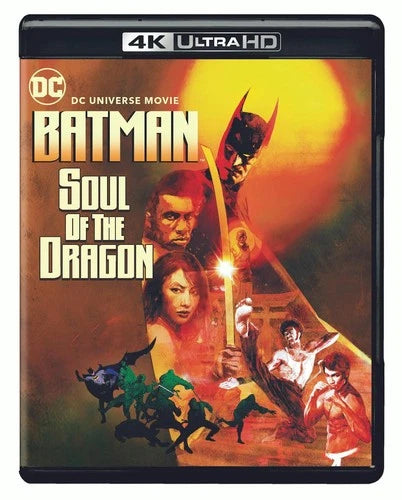Batman Soul of the Dragon 4K UHD Blu-ray  NEW