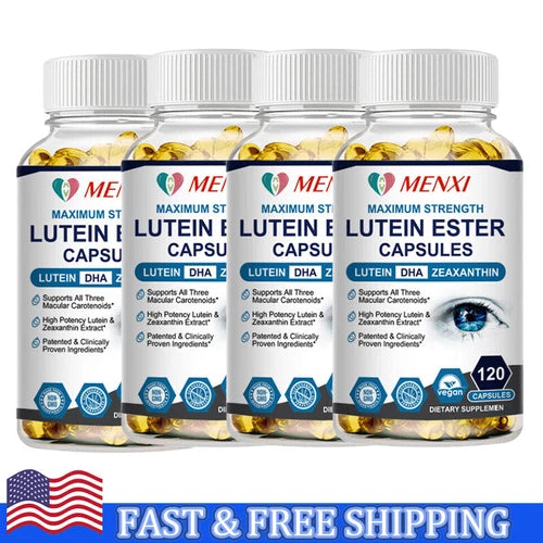 Eye Health Supplement, Lutein and Zeaxanthin, Eye Strain Support, Vision Health