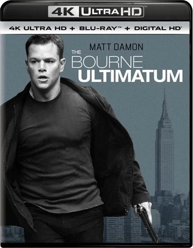 The Bourne Ultimatum 4K UHD Blu-ray Matt Damon NEW