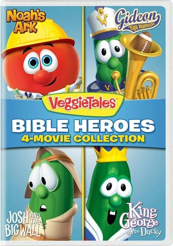 VeggieTales Bible Heroes - 4-Movie Collection 2 DVD Marin Miller