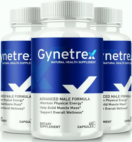(3 Pack) Gynetrex for Men, Enhancement Pills for Advanced Male Performance