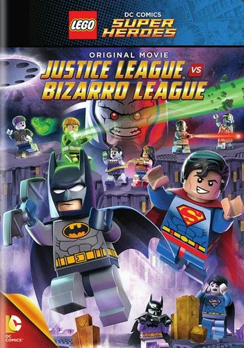 LEGO DC Comics Super Heroes Justice League vs Bizarro League DVD