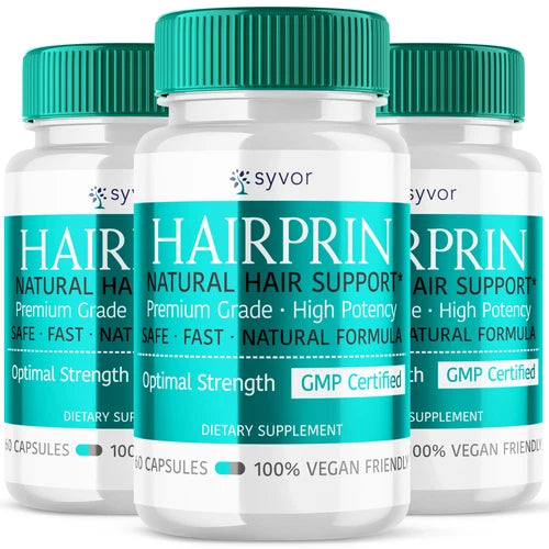 Hairprin Supplement Pills, Advanced Support for Healthy Hair Growth 180 Capsules