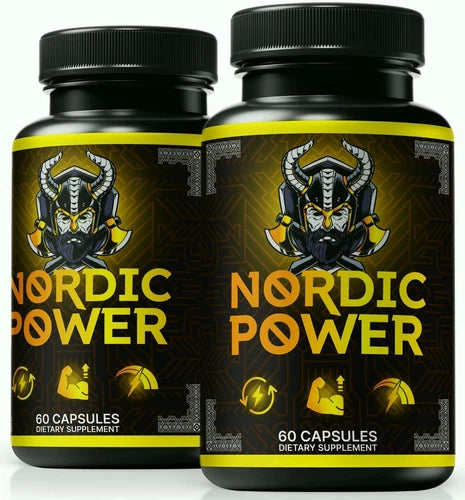 (2 Pack) Nordic Power ed Pills, NordicPower for Men, Energy & Vitality Capsules