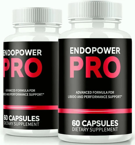 (2 Pack) Endopower Pro Pills for Men, EndoPowerPro Male Performance Capsules