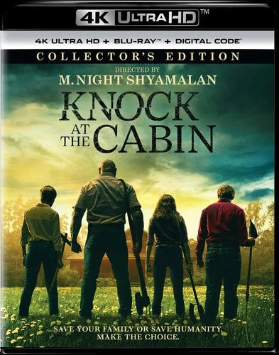 Knock at the Cabin 4K UHD Blu-ray Dave Bautista NEW