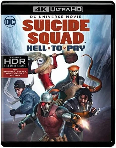 DCU Suicide Squad Hell To Pay 4K UHD Blu-ray  NEW