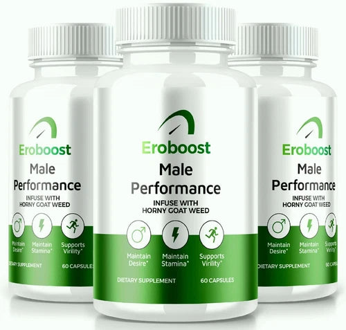 (3 Pack) Eroboost Advanced Male Health Pills to Support Healthy Circulation