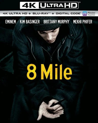 8 Mile 4K UHD Blu-ray Eminem NEW