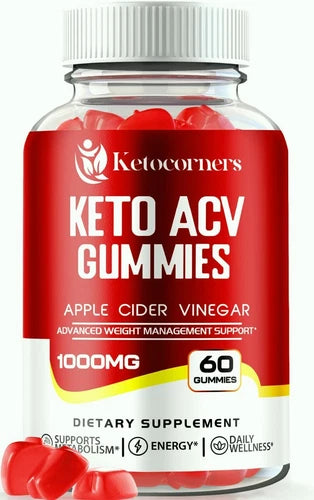 KetoCorners Keto ACV Gummies for Advanced Weight Loss & Energy 60ct