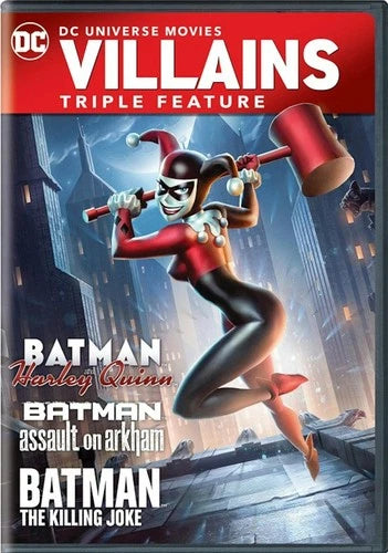 Batman and Harley Quinn Triple Feature DVD