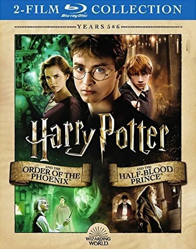 Harry Potter Order Of Phoenix / Half Blood Prince Blu-ray