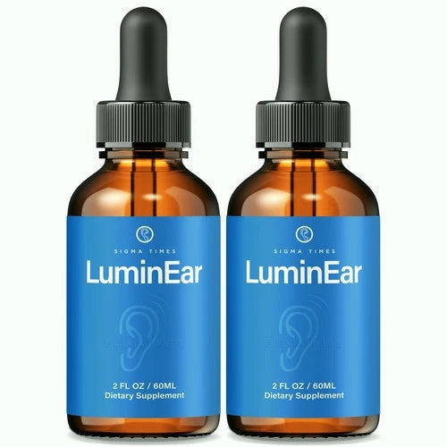 (2 Pack) LuminEar Drops - Lumin Ear Sublingual Nano Drops for Hearing