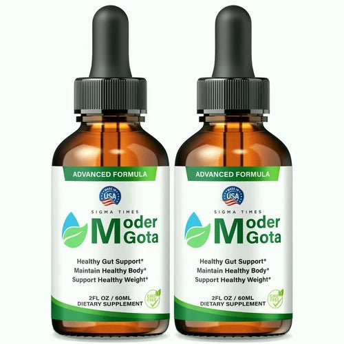 (2 Pack) Moder Gota - ModerGota Cleanse & Detox Formula for Healthy Weight
