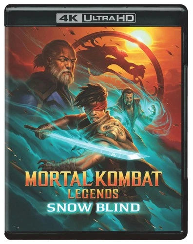 Mortal Kombat Legends Snow Blind 4K UHD Blu-ray David Wenham NEW