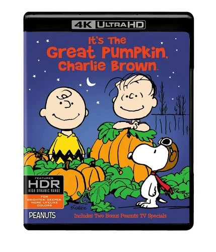 It's the Great Pumpkin, Charlie Brown 4K UHD Blu-ray  NEW
