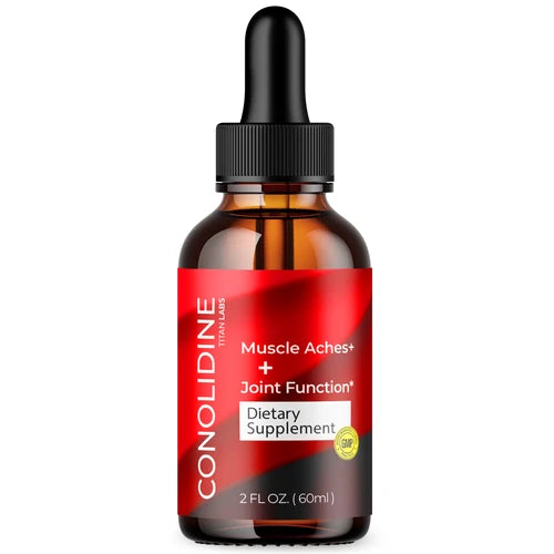 Conolidine Drops - Support for Blood Health and Muscle Comfort (1 Pack)