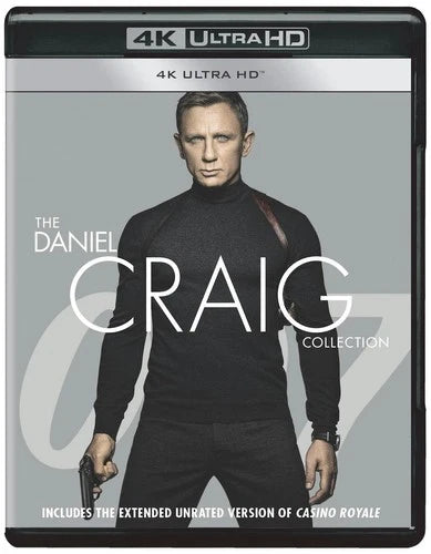 The Daniel Craig 4-film Collection 4K UHD Blu-ray  NEW