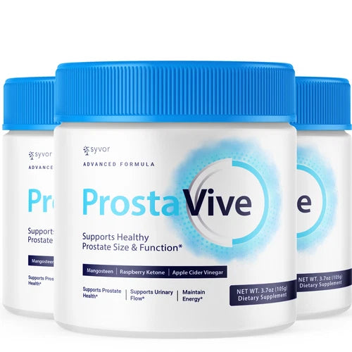 Prostavive Advanced Prostate Health Support Powder Max Power Supplement 3 Pack