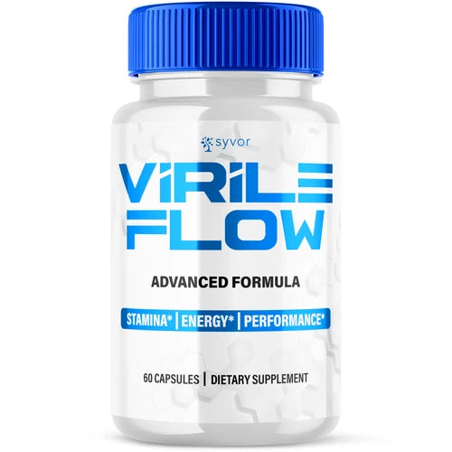 Virile Flow for Men Advanced Performance Supplement Male Health 60 Capsules