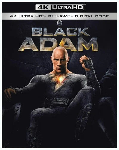 Black Adam 4K UHD Blu-ray  NEW