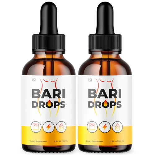 Bari Drops - Natural Wellness Support Supplement (2 Pack)