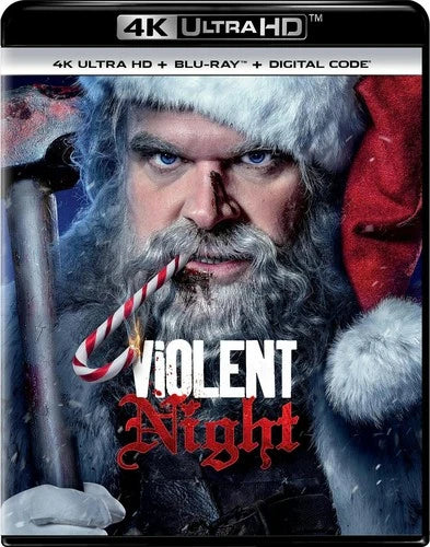 Violent Night 4K UHD Blu-ray David Harbour NEW