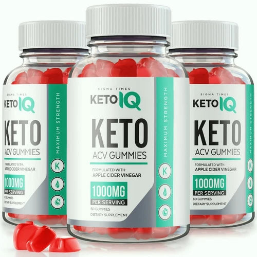 (3 Pack) Keto IQ Advanced ACV Weight Loss Gummies to Burn Fat for Energy