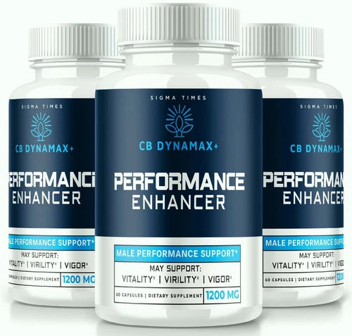 (3 Pack) CB Dynamax+ Male Health Pills for Lasting Performance and Endurance