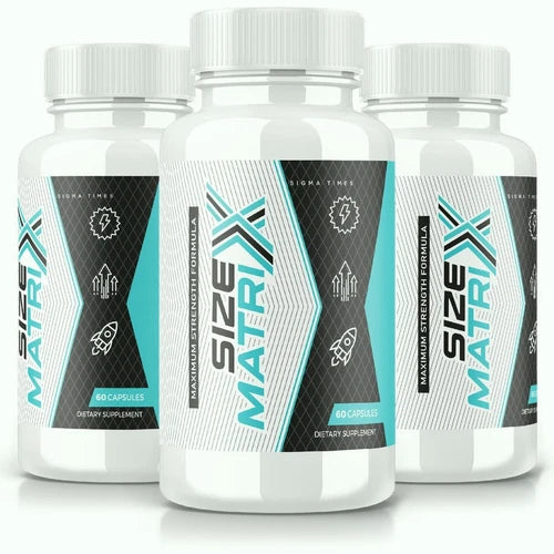 (3 Pack) Size Matrix Pills for Male Health Support Pills for Boosting Energy