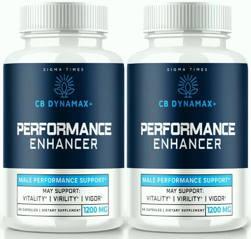 (2 Pack) CB Dynamax+ Male Health Pills for Lasting Performance and Endurance