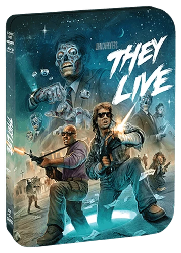 They Live [Limited Edition Steelbook] 4K UHD Blu-ray  NEW