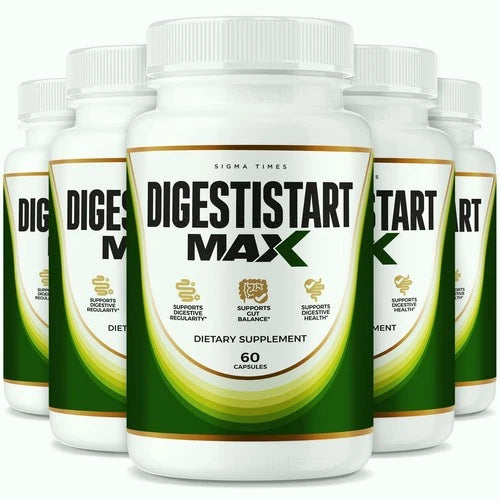 (5 pack) Digestistart Max - Digesti Start Max Cleanse & Detox Support for Gut