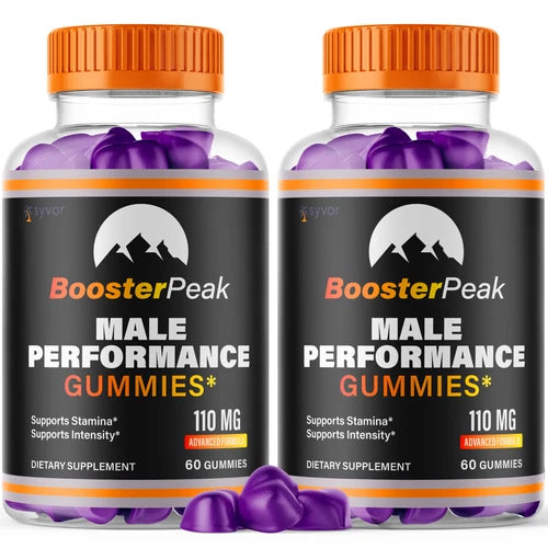 Booster Peak Gummies For Men, Advanced Performance Supplement 120 Gummies