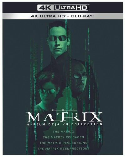 The Matrix Collection 4K UHD Blu-ray  NEW